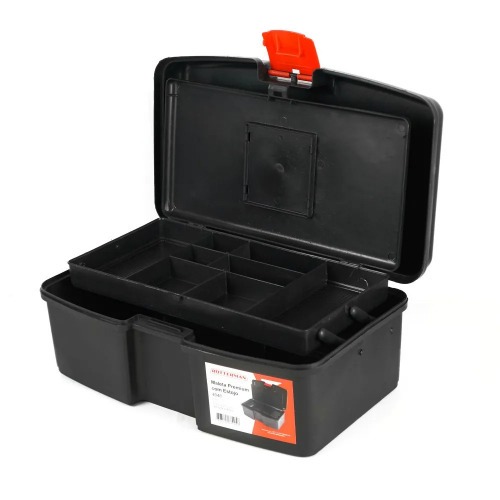 Caixa plástica para ferramentas 365 x 230 x 147 mm com estojo - Premium Caixa plástica para ferramentas 365 x 230 x 147 mm com estojo - Premium