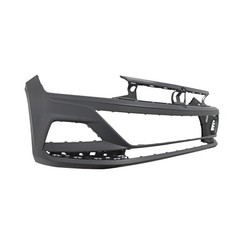 Para-choque Polo/Virtus 2018 a 2022 dianteiro preto liso com e sem farol - 6142 Para-choque Polo/Virtus 2018 a 2022 dianteiro preto liso com e sem farol - 6142