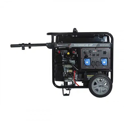 Gerador de energia 13,5 kva a gasolina partida el�trica monof�sico - TG15000CXE-XP