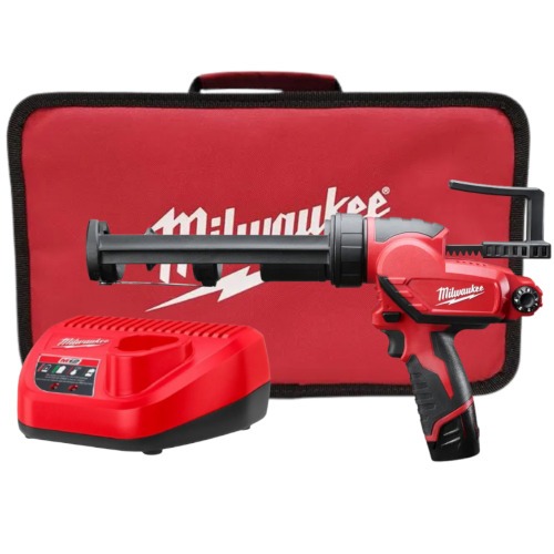 Aplicador de silicone a bateria 12V 2Ah com 1 bateria - 2441  110V/220V