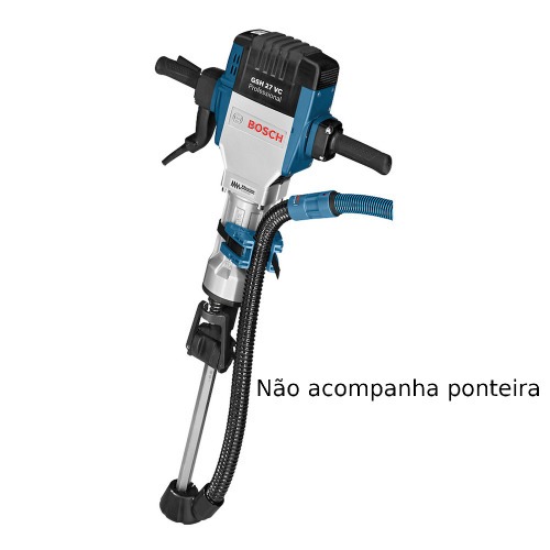 Martelo demolidor 2.000 watts 62 joules encaixe hexagonal de 28 mm - GSH27VC  220V