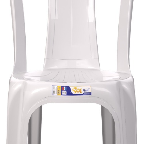 Cadeira pl�stica sem bra�o bistr� - Jesus