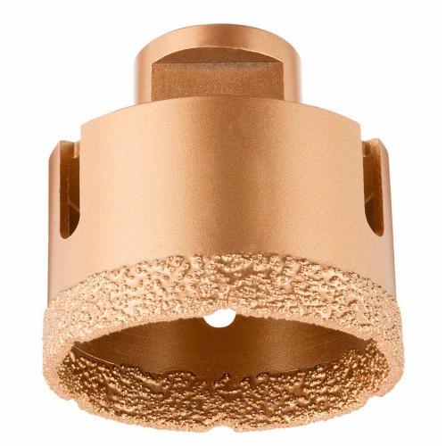 Serra copo diamantada 75 mm para esmerilhadeira rosca M14 - 08303 Serra copo diamantada 75 mm para esmerilhadeira rosca M14 - 08303