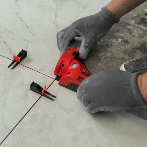 N�vel a laser esquadro alcance 10 metros com prumo - 350079