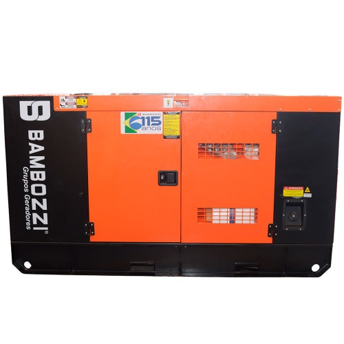 Gerador de energia 20 Kva a diesel cabinado trif�sico 380/220V - BA20-R