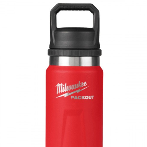 Garrafa t�rmica com isolamento a v�cuo 700ml Vermelho - PACKOUT