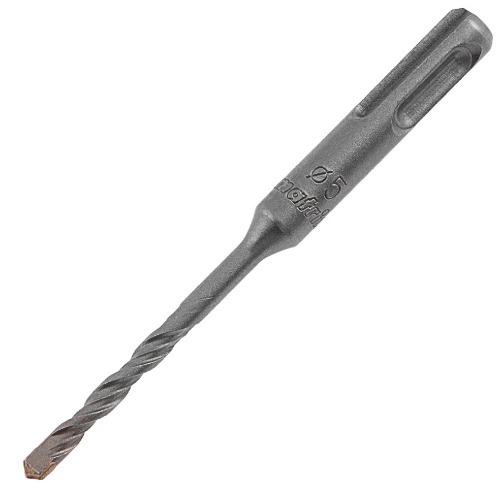 Broca de wídea para concreto 5 x 110 mm SDS Plus - 7100255 Broca de wídea para concreto 5 x 110 mm SDS Plus - 7100255