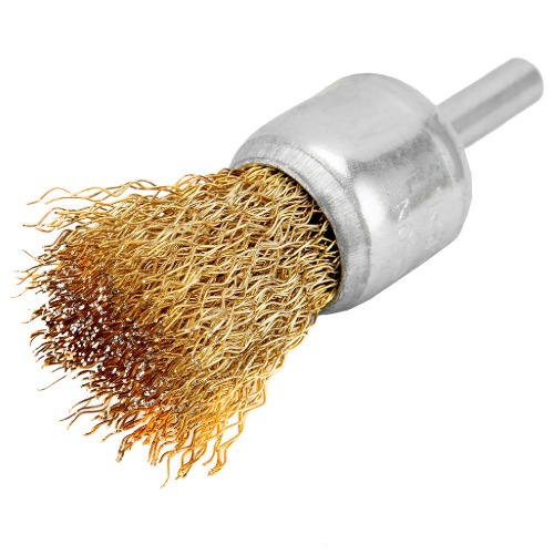 Jogo de escovas aço circular haste 6 mm com 3 peças - 744869 Jogo de escovas aço circular haste 6 mm com 3 peças - 744869