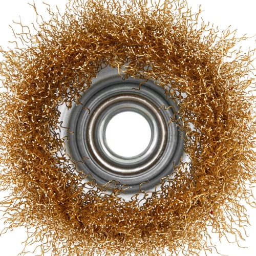 Escova de a�o tipo copo ondulada 3