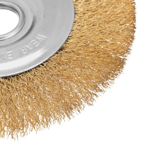 Escova de a�o circular ondulada 6