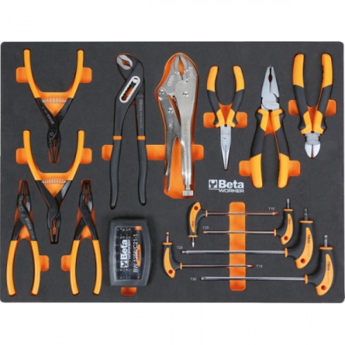 Arm�rio Mobili�rio para oficina tampo inox com kit 268 ferramentas - C45PRO 2.0X