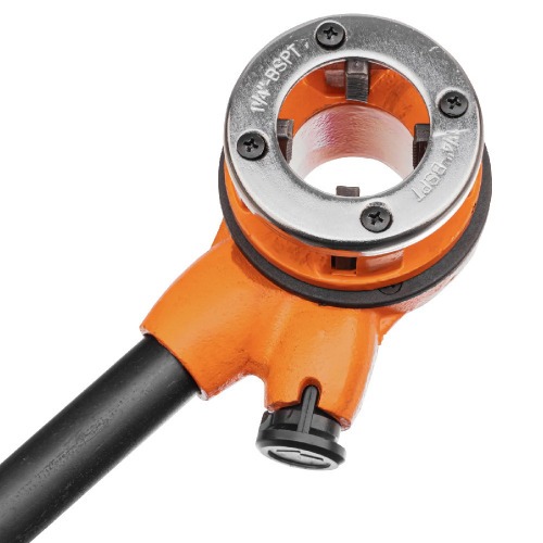 Jogo de tarraxa manual para canos met�licos 9 pe�as de 1/4