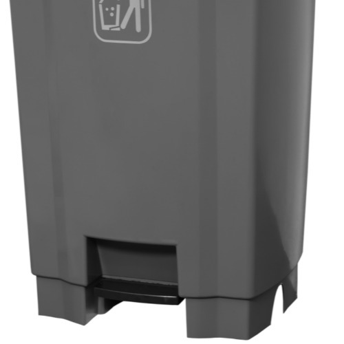 Lixeira pl�stica 50 litros com pedal