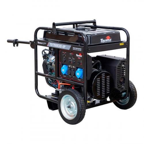 Gerador de energia 16 kva a gasolina partida el�trica monof�sico - TG17000CXE-XP