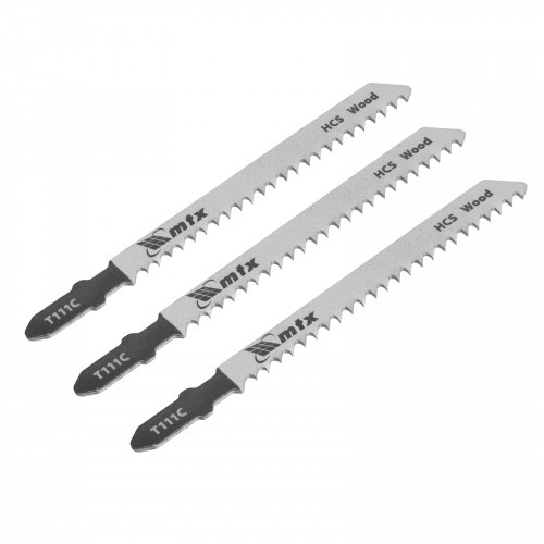 L�mina serra tico-tico 75 mm 8 dentes para madeira 3 pe�as - 782059