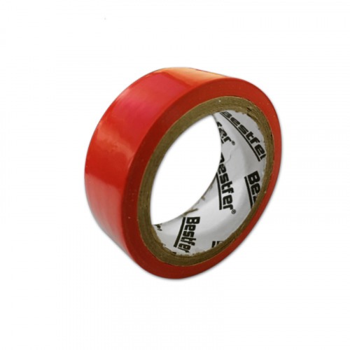 Fita isolante antichama 18 mm x 5 m vermelha - BFH1143