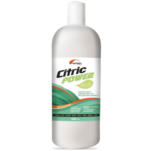 Sabonete líquido desengraxante com esfoliante 1 litro - Citric Power Sabonete líquido desengraxante com esfoliante 1 litro - Citric Power