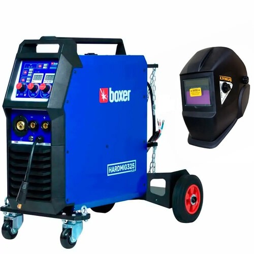 Kit Inversora de solda Multiprocesso 300A Hardmig 325 Flex + M�scara de solda autom�tica