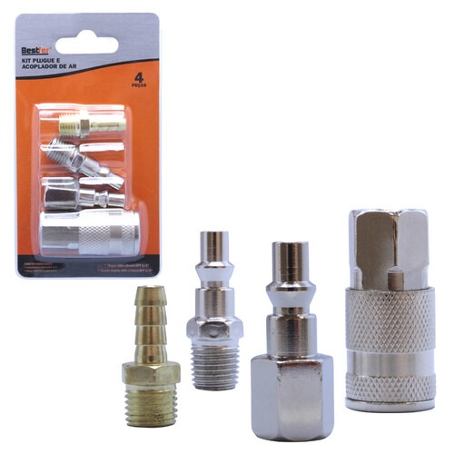 Kit de engate rápido 4 peças - BFH2899 Kit de engate rápido 4 peças - BFH2899