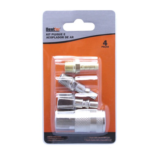 Kit de engate rápido 4 peças - BFH2899 Kit de engate rápido 4 peças - BFH2899