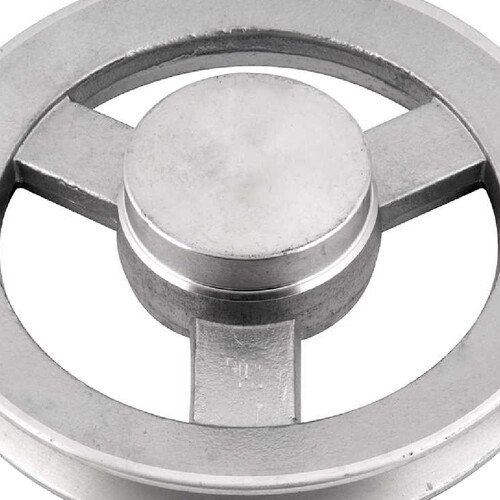 Polia de alum�nio 1 canal B 180 mm - 6684210180