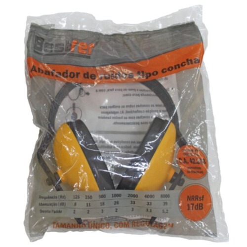 Abafador de ruídos tipo concha Abafador de ruídos tipo concha