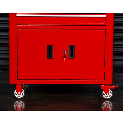 Carrinho para ferramentas com 3 gavetas e 2 portas - RLL-316