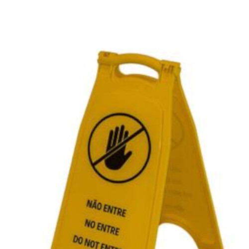 Placa de sinaliza��o de Advert�ncia