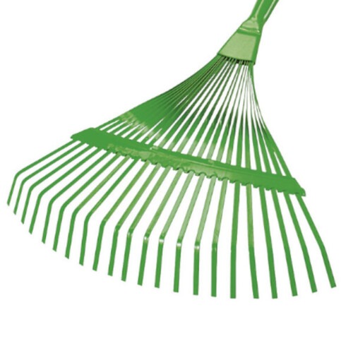 Vassoura ancinho metálica 22 dentes fixa com cabo - FJ-1101 Vassoura ancinho metálica 22 dentes fixa com cabo - FJ-1101