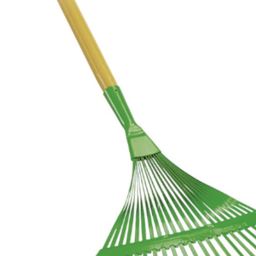 Vassoura ancinho metálica 22 dentes fixa com cabo - FJ-1101 Vassoura ancinho metálica 22 dentes fixa com cabo - FJ-1101