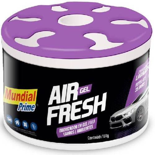 Aromatizante cheirinho em gel para carros 100g Lavanda - PT2500004