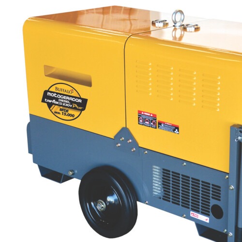 Gerador de energia 15 Kva a diesel cabinado partida el�trica trif�sico - BFDE 15.000