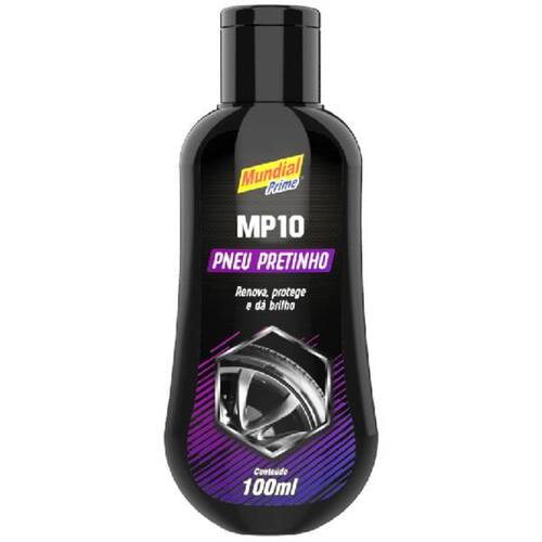 Limpa pneus automotivo pretinho 100 ml MP10 - LI04000032 Limpa pneus automotivo pretinho 100 ml MP10 - LI04000032