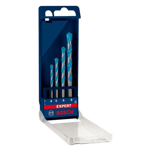 Jogo brocas multi material 4 a 8 mm com 4 pe�as - CYL-3 Multi Construction