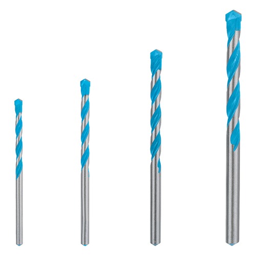 Jogo brocas multi material 4 a 8 mm com 4 pe�as - CYL-3 Multi Construction