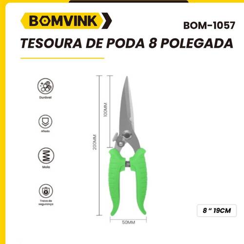 Tesoura para poda manual 8