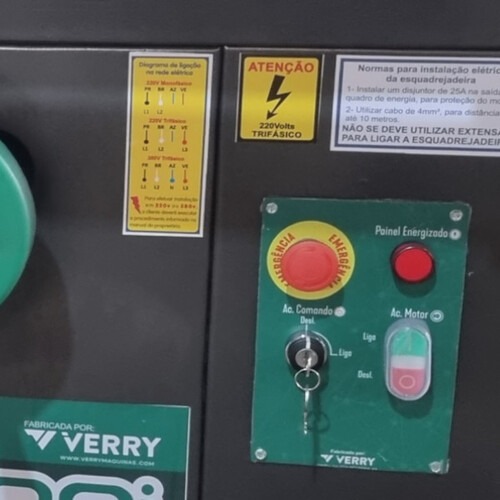 Esquadrejadeira 2900 mm 3cv trif�sica 220V - VSP 2900i