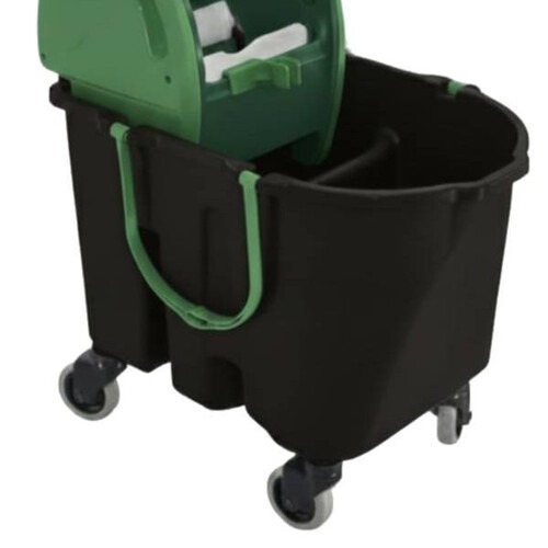 Balde espremedor Due 30L verde e preto