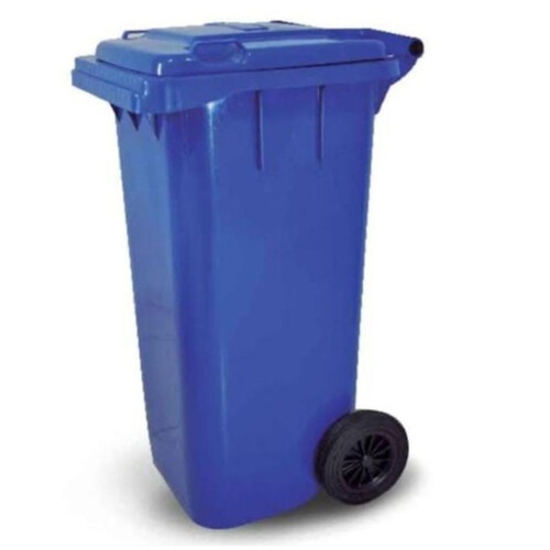 Cesto de lixo gari 120L com rodas sem pedal