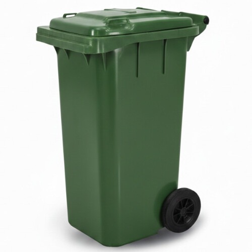 Cesto de lixo gari 120L com rodas sem pedal