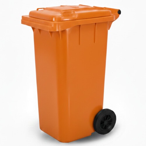 Cesto de lixo gari 120L com rodas sem pedal