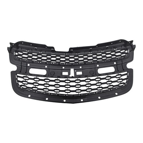 Grade S10 2012 a 2016 dianteira superior preto liso - 1687
