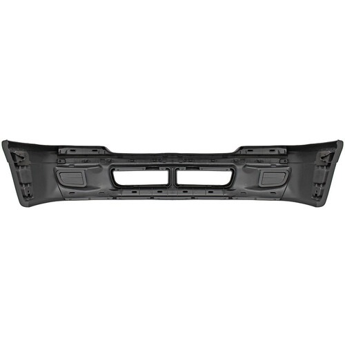 Para-choque S10/Blazer 2001 a 2008 dianteiro preto liso com e sem farol - 1690