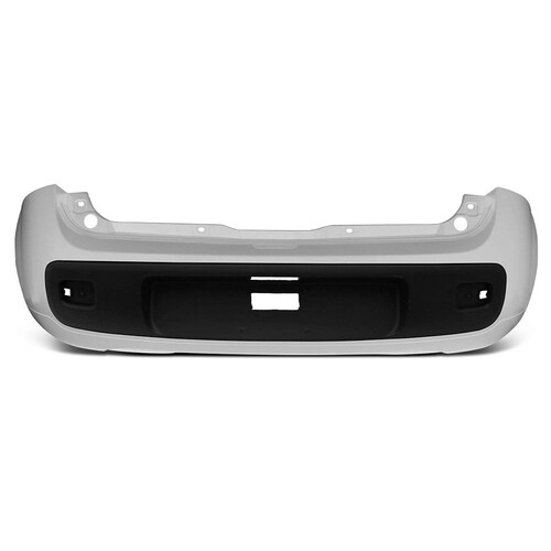 Para-choque Uno Sporting 2011 a 2014 traseiro preto primer - 3427