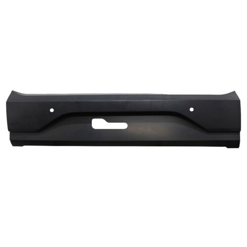 Para-choque Saveiro G7 2016 a 2021 traseiro centro preto - 6646