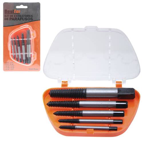 Jogo de extrator de parafuso 1,8 Jogo de extrator de parafuso 1,8