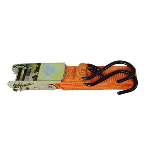 Cinta com catraca para amarra��o de carga capacidade 50 kg 4 pe�as - F-254