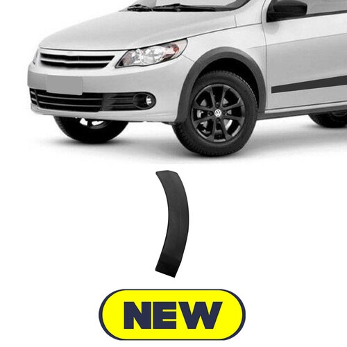 Moldura Saveiro G5 2008 a 2012 dianteiro preto lado direito - 6627 Moldura Saveiro G5 2008 a 2012 dianteiro preto lado direito - 6627