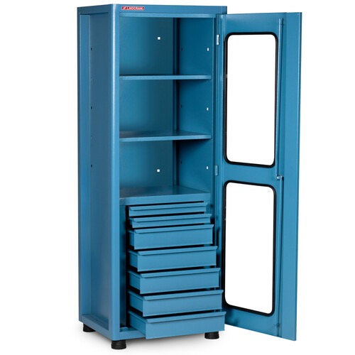 Armário para ferramentas com 7 gavetas e 2 prateleiras - NA-4 Armário para ferramentas com 7 gavetas e 2 prateleiras - NA-4