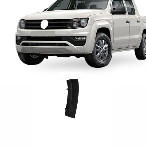 Moldura lateral Amarok 2017 a 2021 dianteiro direito preto liso - 6512 Moldura lateral Amarok 2017 a 2021 dianteiro direito preto liso - 6512